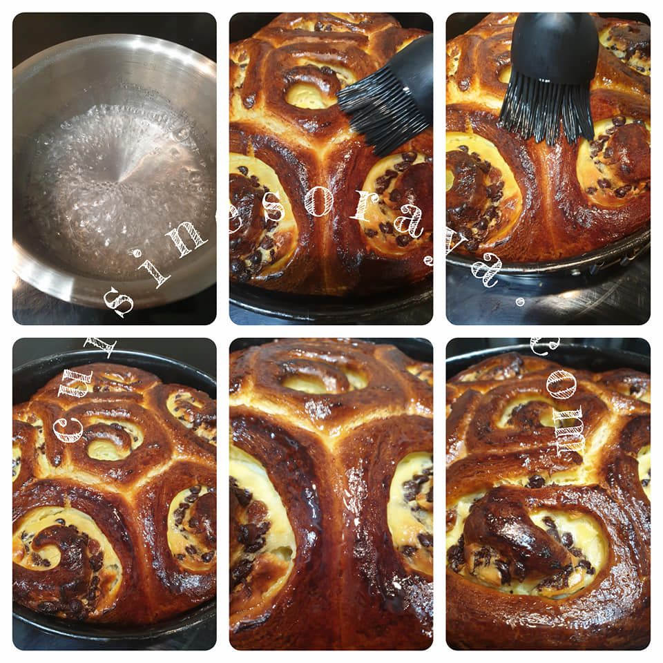 Chinois aux pépites de chocolat et raisins secs