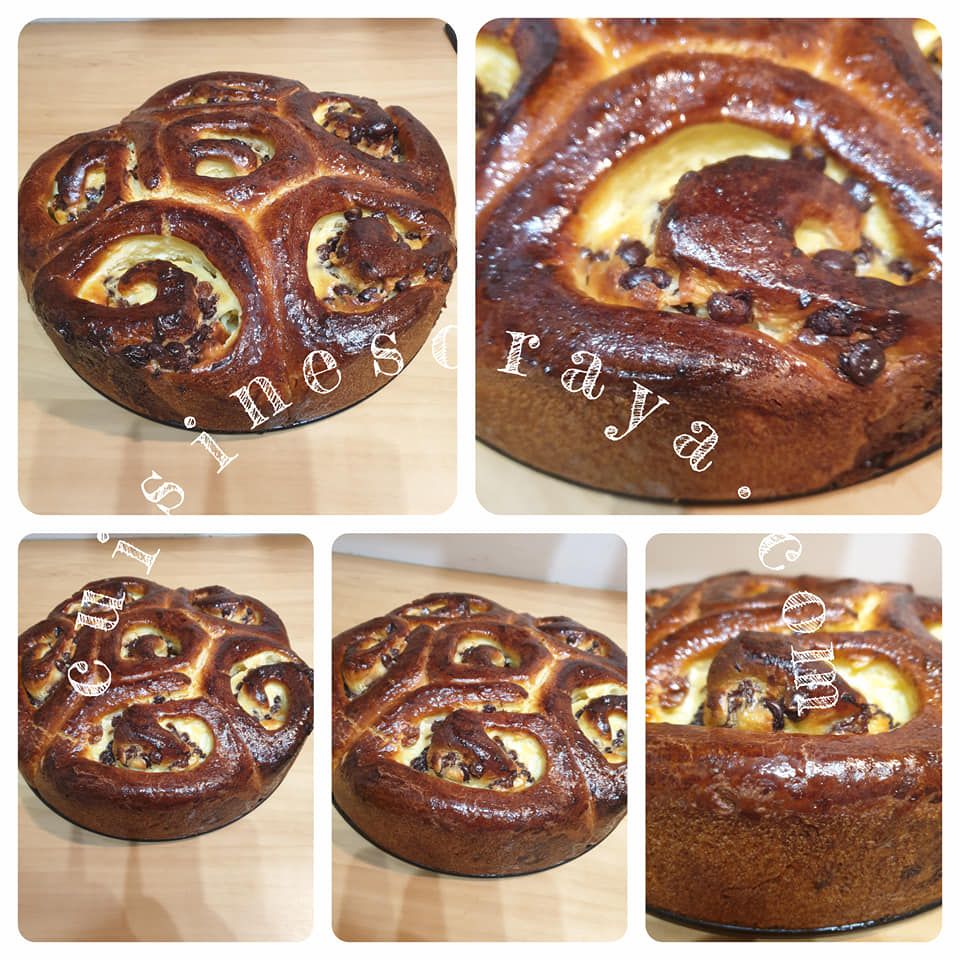 Chinois aux pépites de chocolat et raisins secs