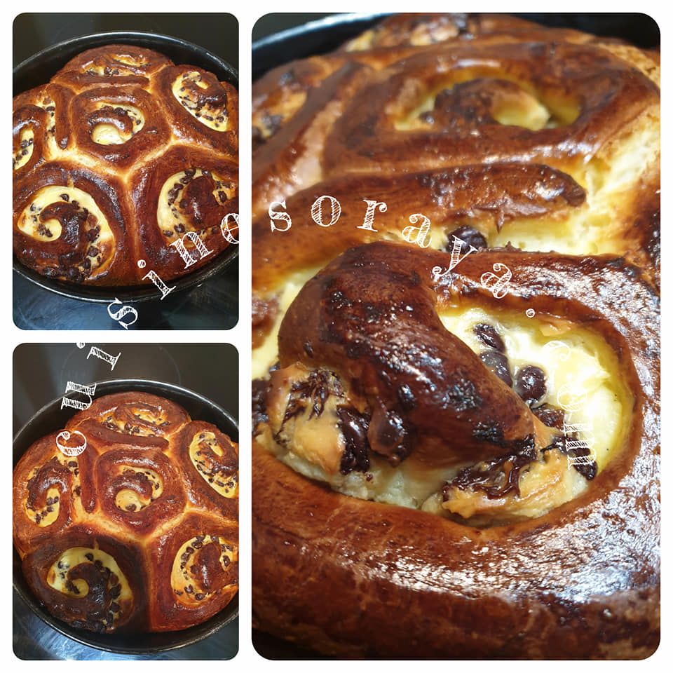 Chinois aux pépites de chocolat et raisins secs