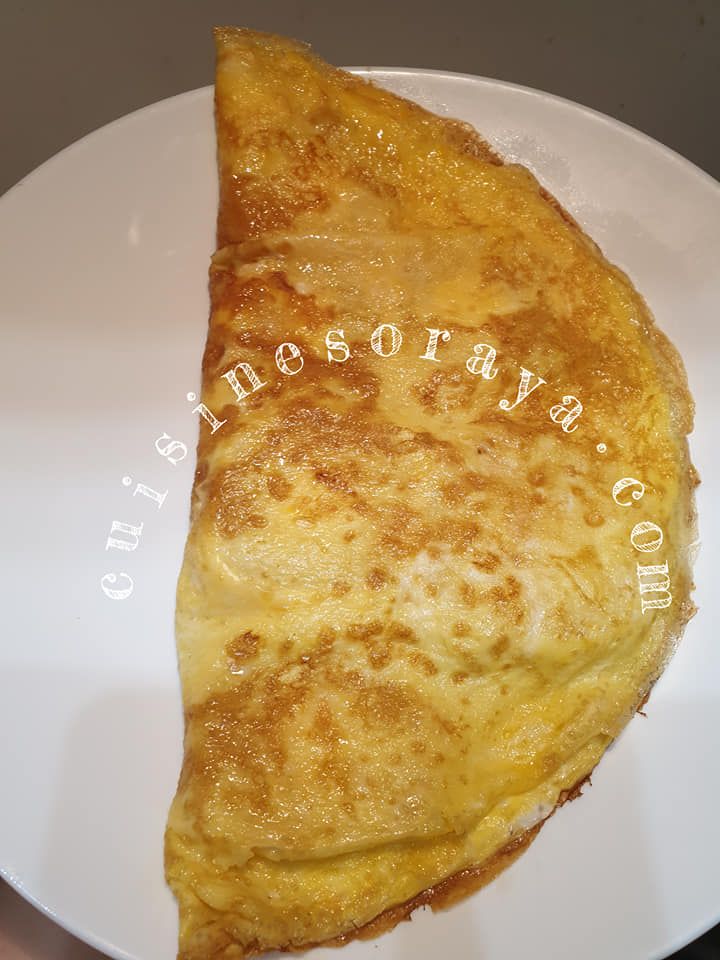 Omelette au chèvre