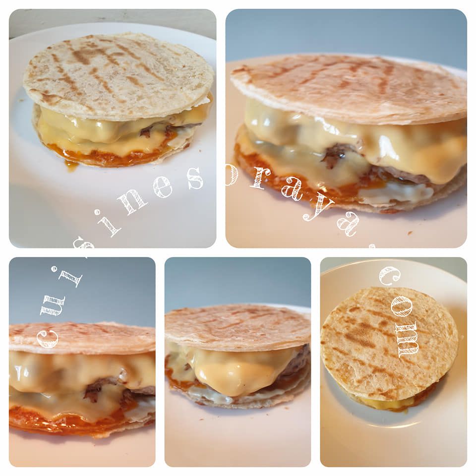 Burger tortillas
