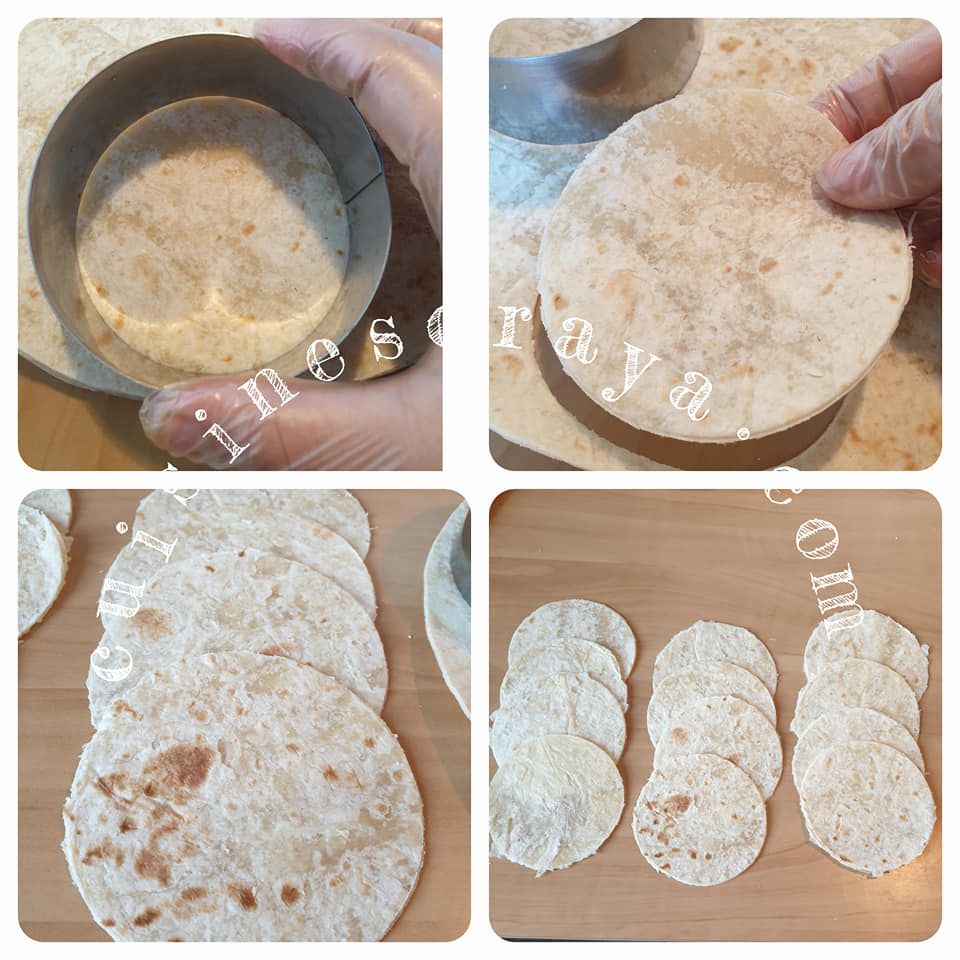 Burger tortillas