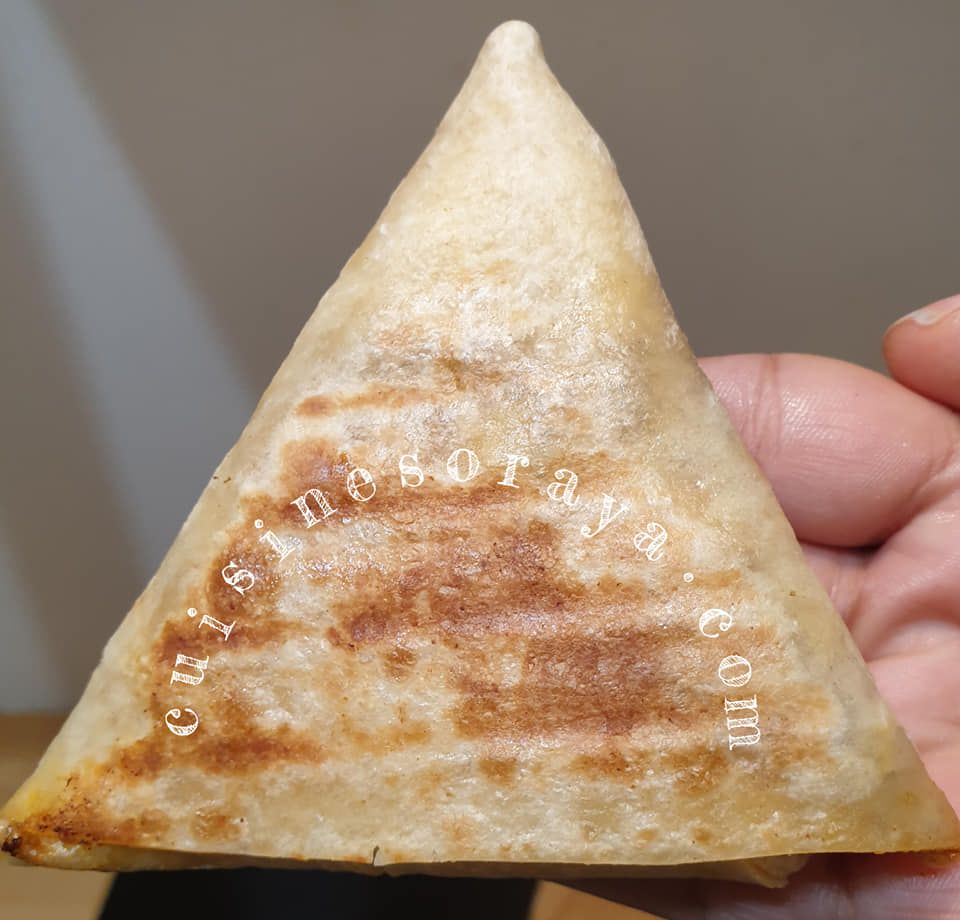 Quesadillas de boeuf aux légumes façon brick