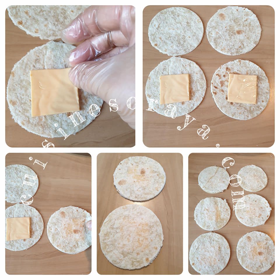 Burger tortillas