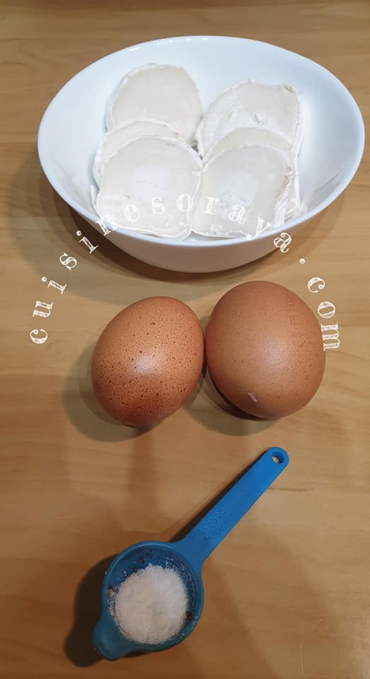 Omelette au chèvre