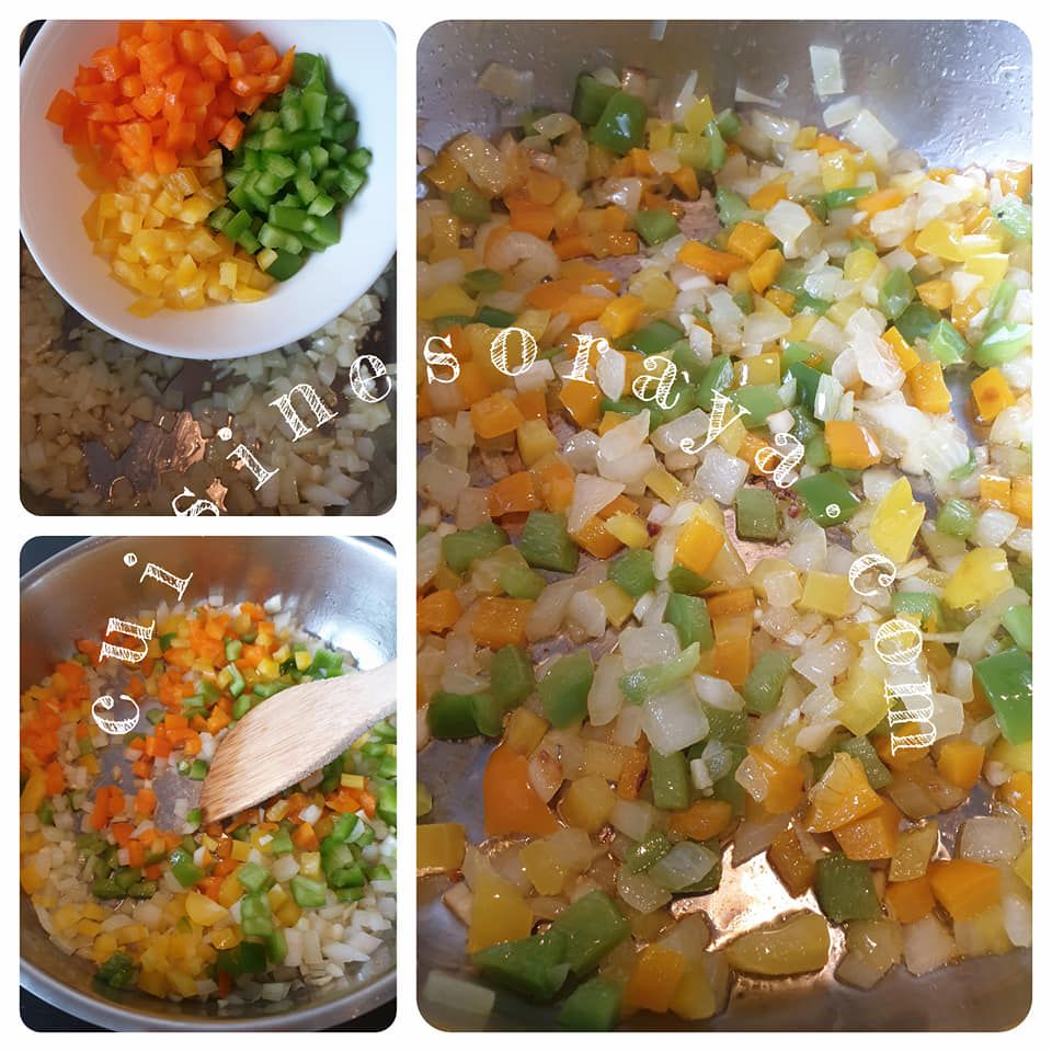 Quesadillas de boeuf aux légumes façon brick