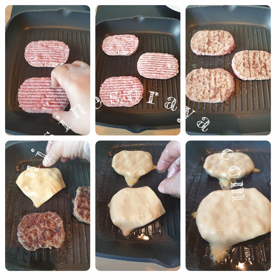 Burger tortillas