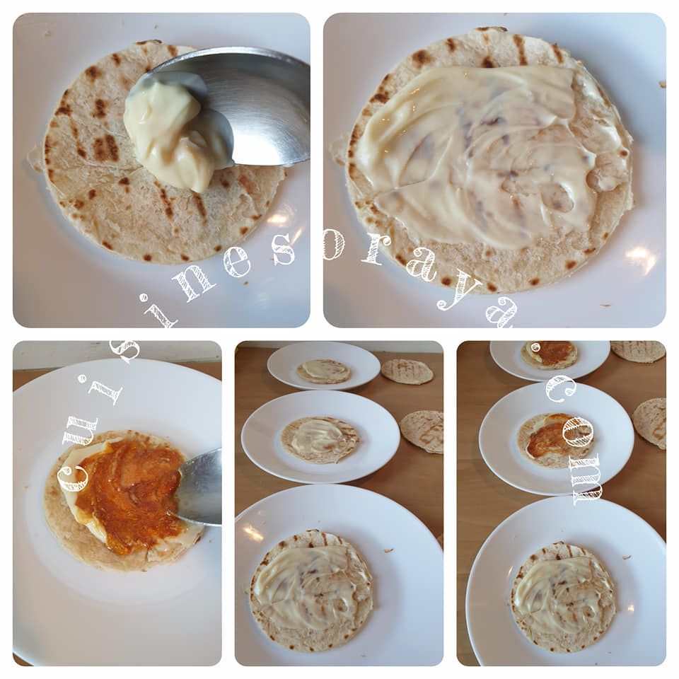Burger tortillas