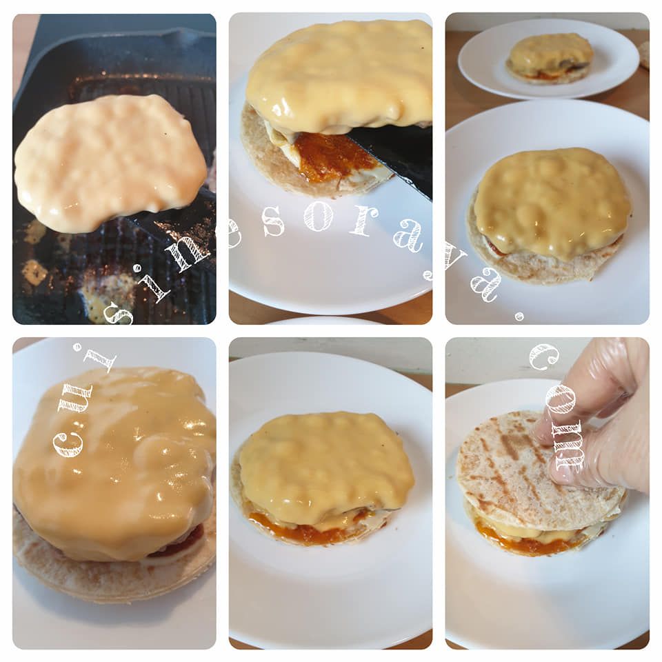 Burger tortillas