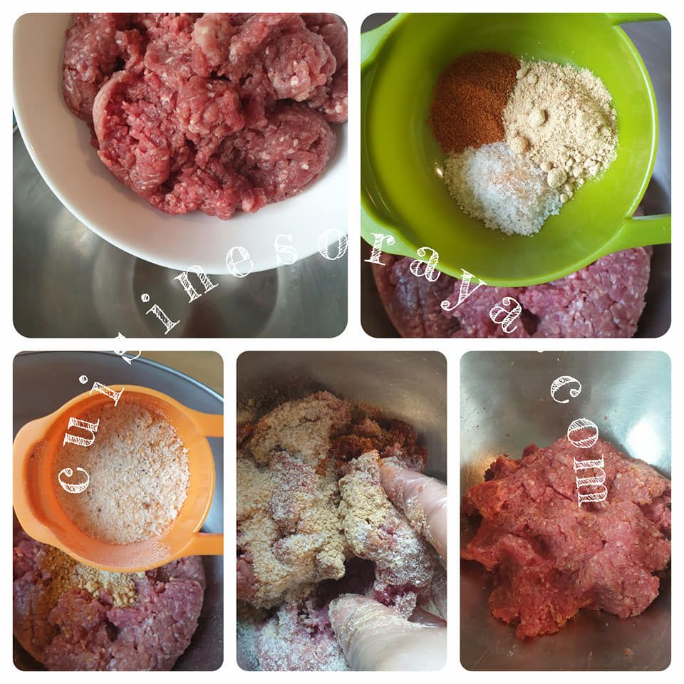 Spaghetti enrobé de viande de boeuf