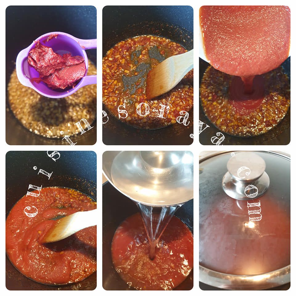 Spaghetti enrobé de viande de boeuf
