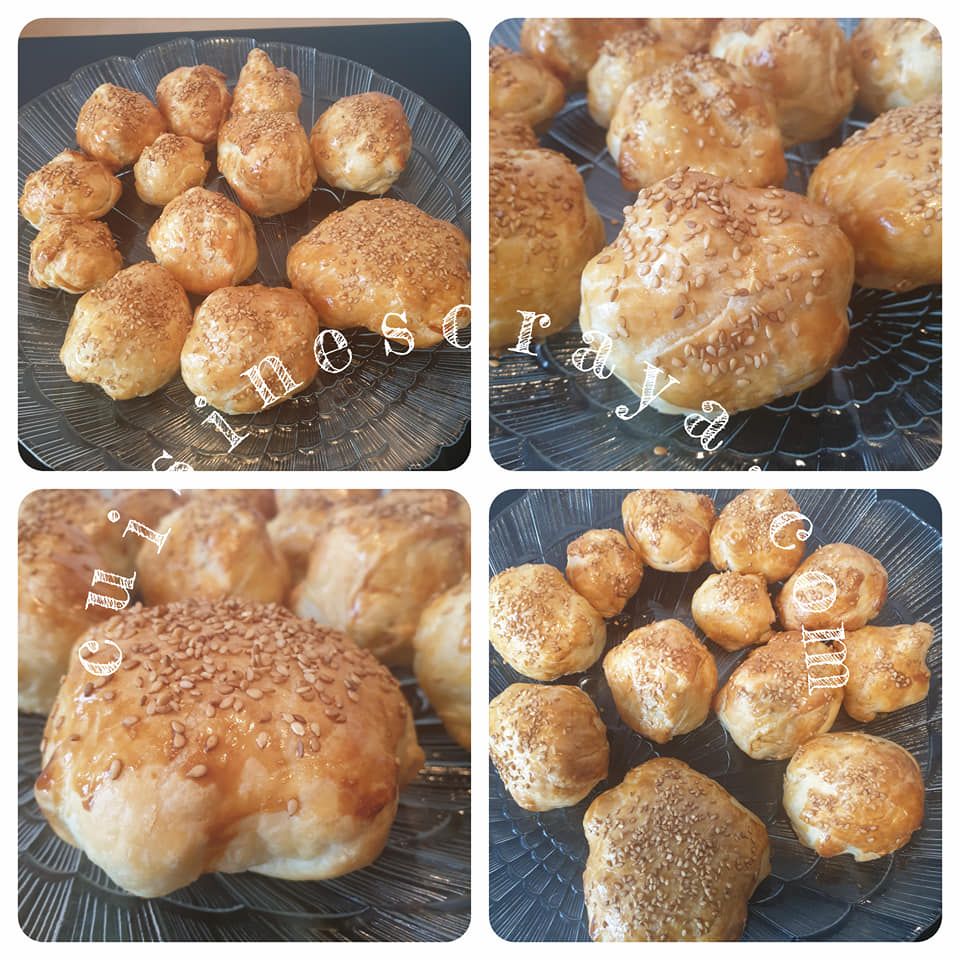 Feuilleté au mini chou-fleur