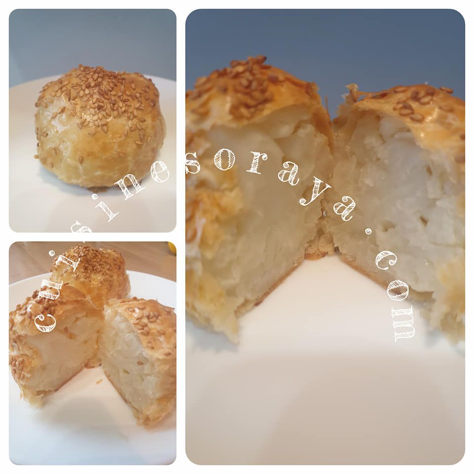 Feuilleté au mini chou-fleur