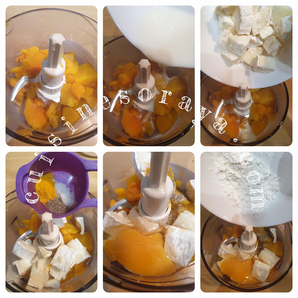 Flan butternut et chèvre