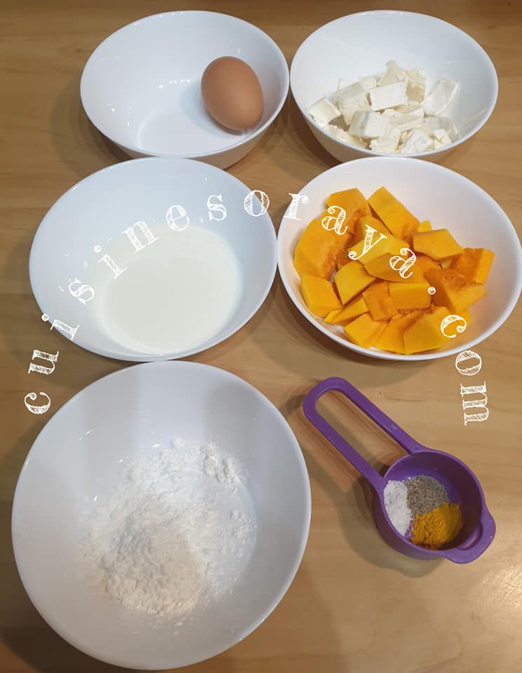 Flan butternut et chèvre