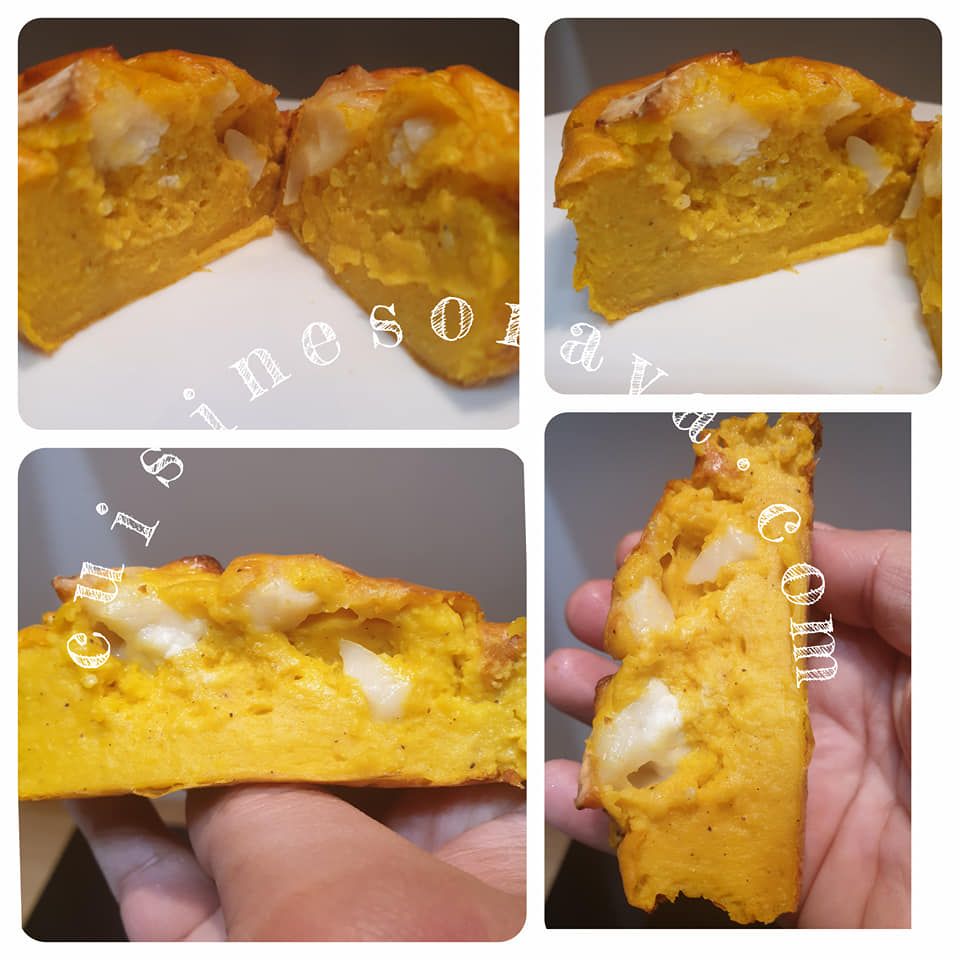 Flan butternut et chèvre