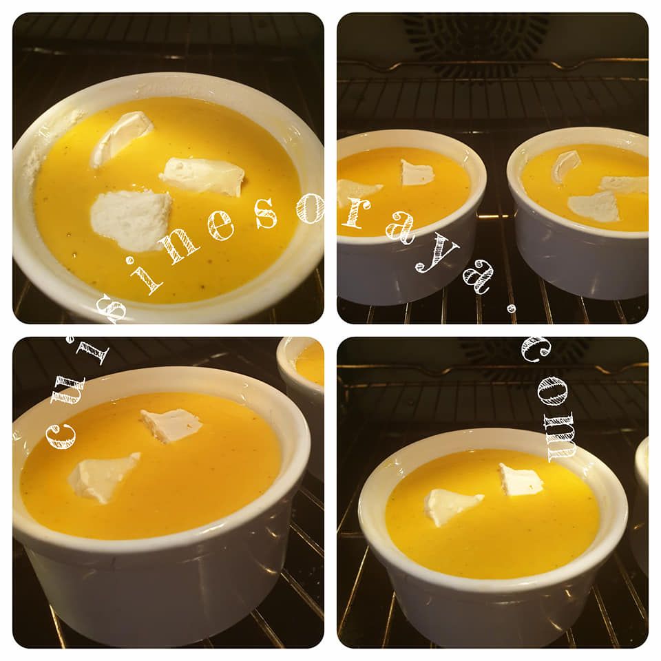 Flan butternut et chèvre