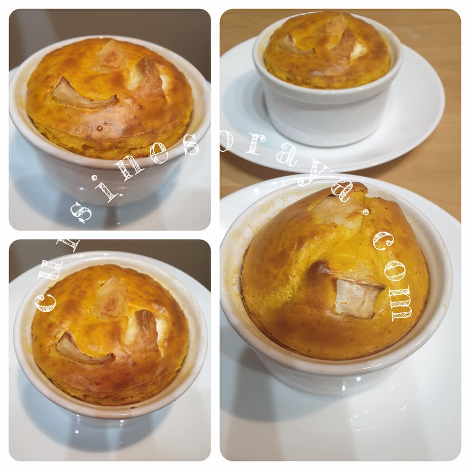 Flan butternut et chèvre