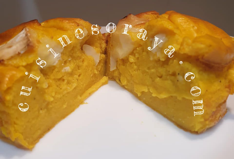 Flan butternut et chèvre