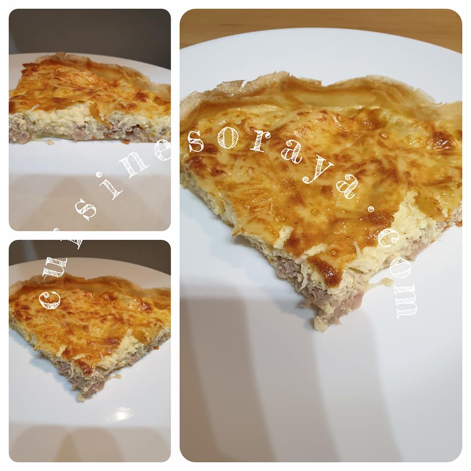 Tarte au thon en feuilles de brick