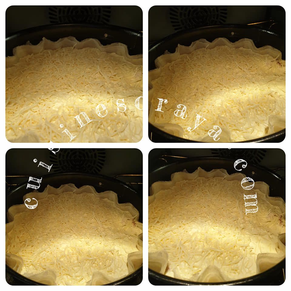 Tarte au thon en feuilles de brick