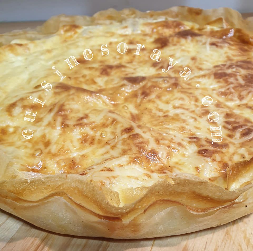 Tarte au thon en feuilles de brick