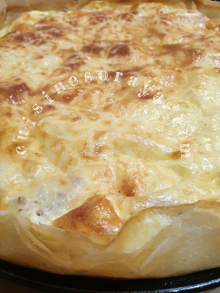 Tarte au thon en feuilles de brick