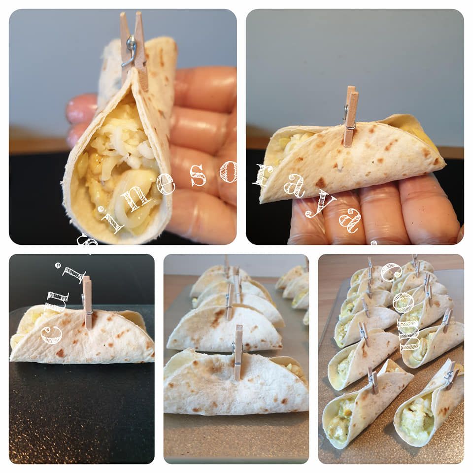Mini fajitas poulet
