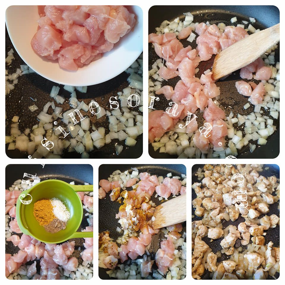 Mini fajitas poulet