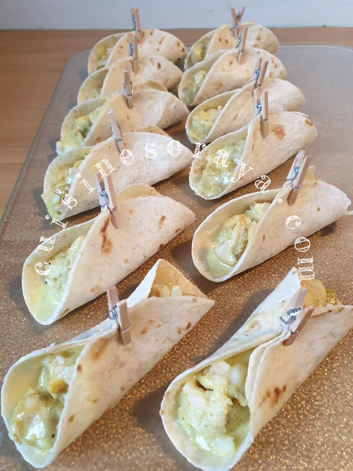 Mini fajitas poulet