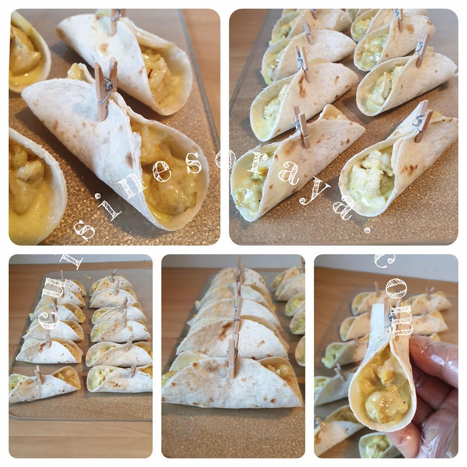 Mini fajitas poulet