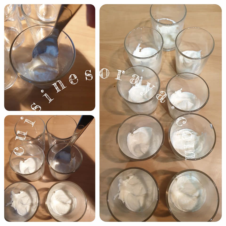 oeufs mimosa en verrine