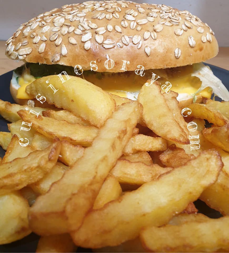 Fish burger maison