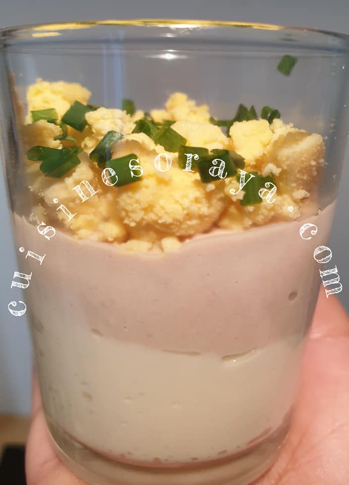 oeufs mimosa en verrine