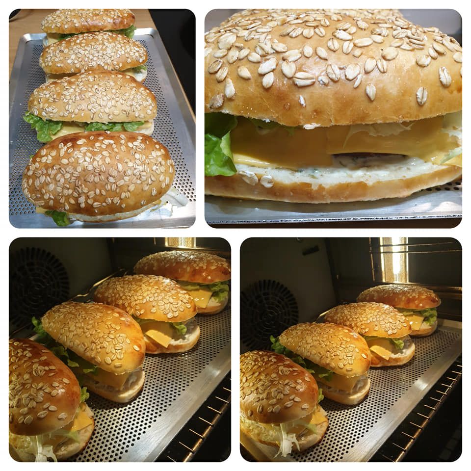 Fish burger maison