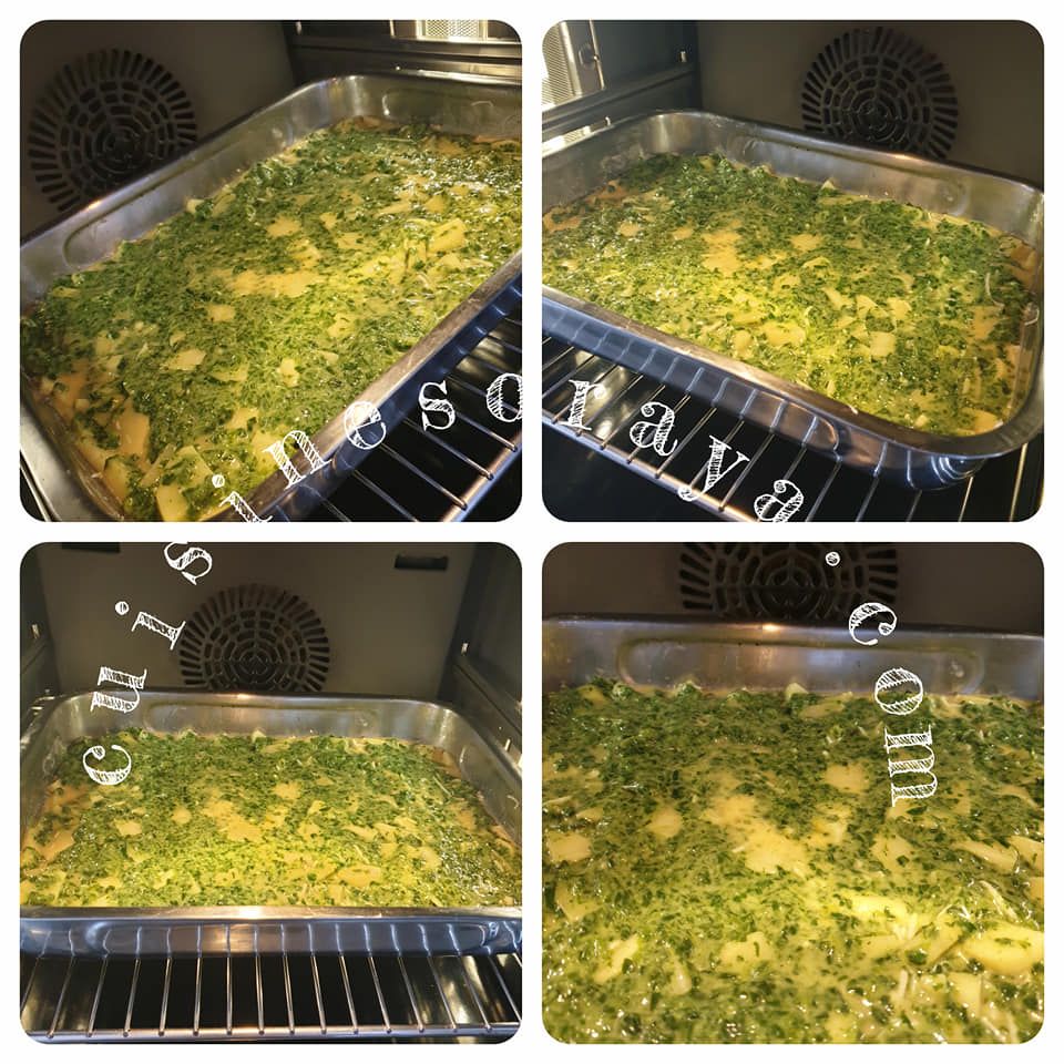 Quiche sans pâte au pommes de terre et épinard