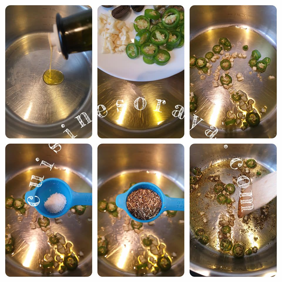Spaghettis de côte blettes à l'italienne