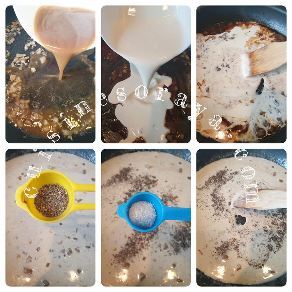 Boulettes de viande sauce poivre