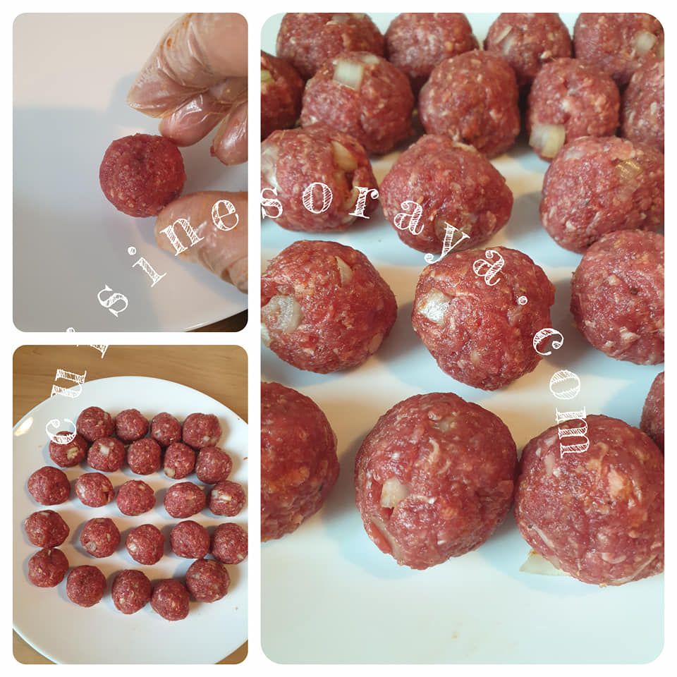 Boulettes de viande sauce poivre