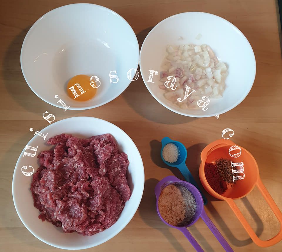 Boulettes de viande sauce poivre
