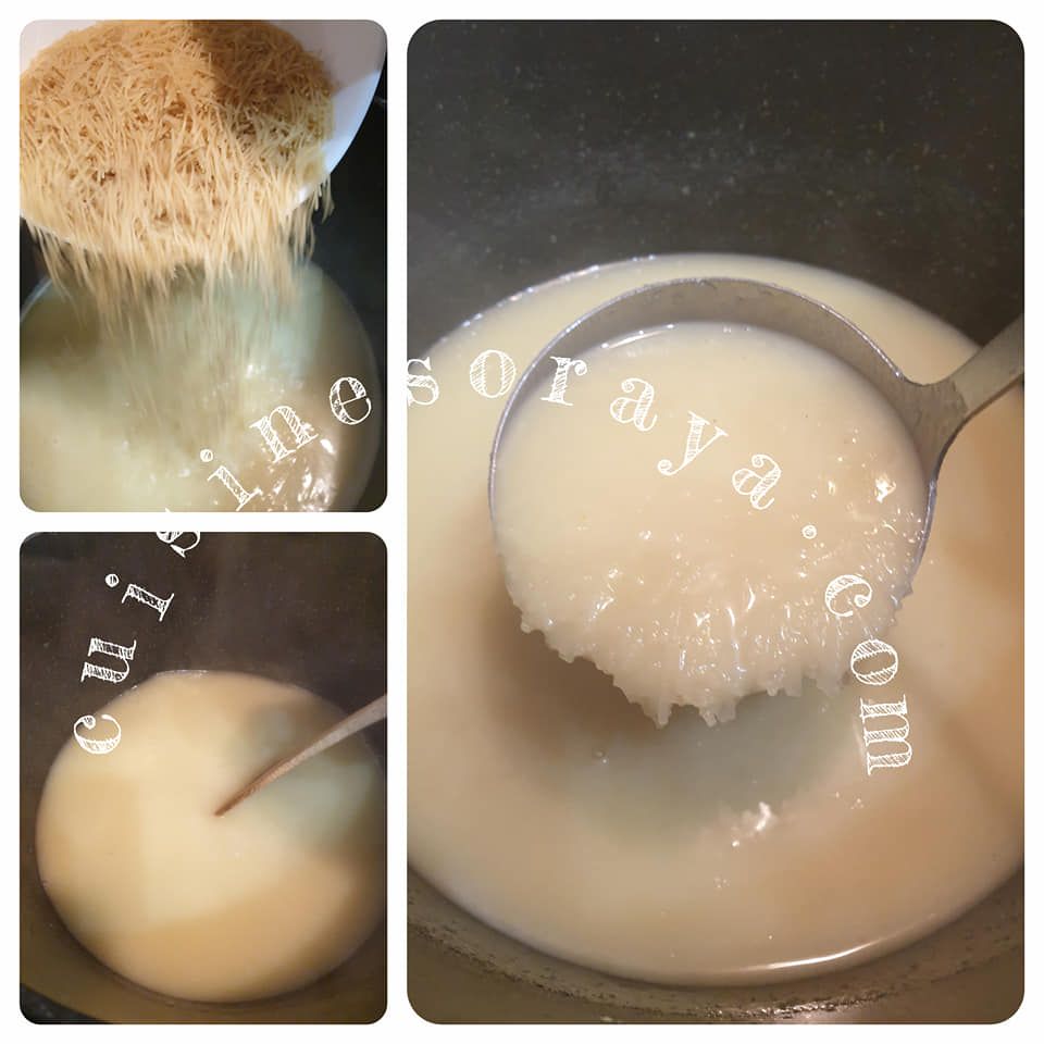 Soupe aux vermicelles express