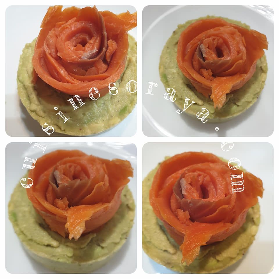 Tartare saumon fumé et avocat