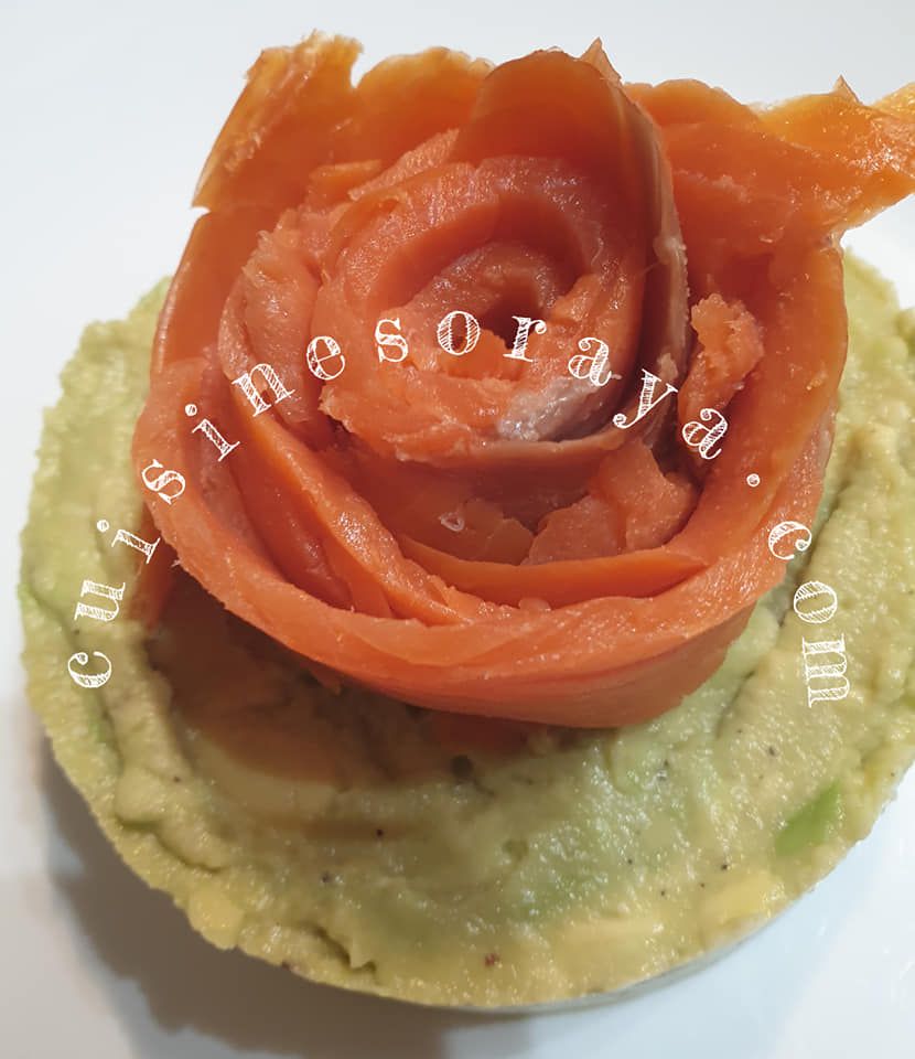 Tartare saumon fumé et avocat