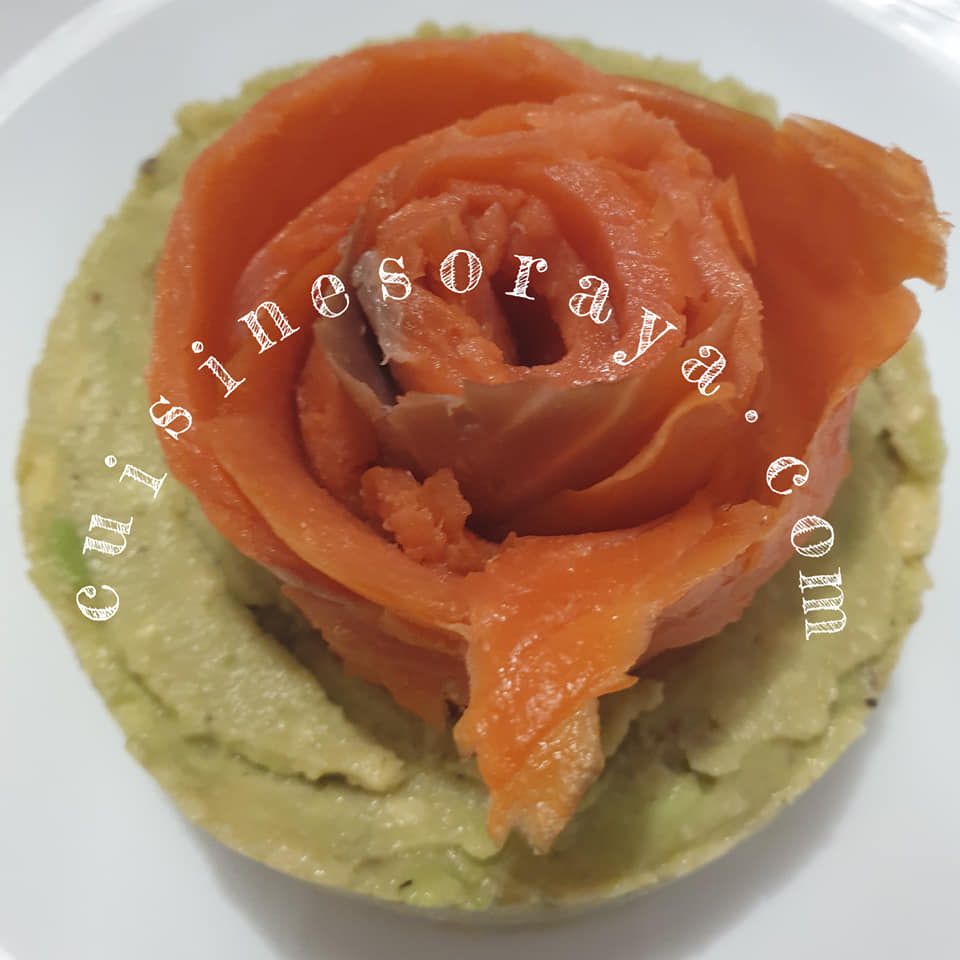 Tartare saumon fumé et avocat