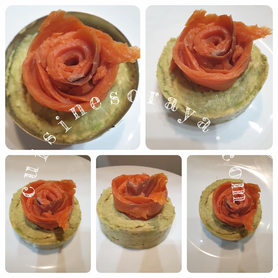 Tartare saumon fumé et avocat