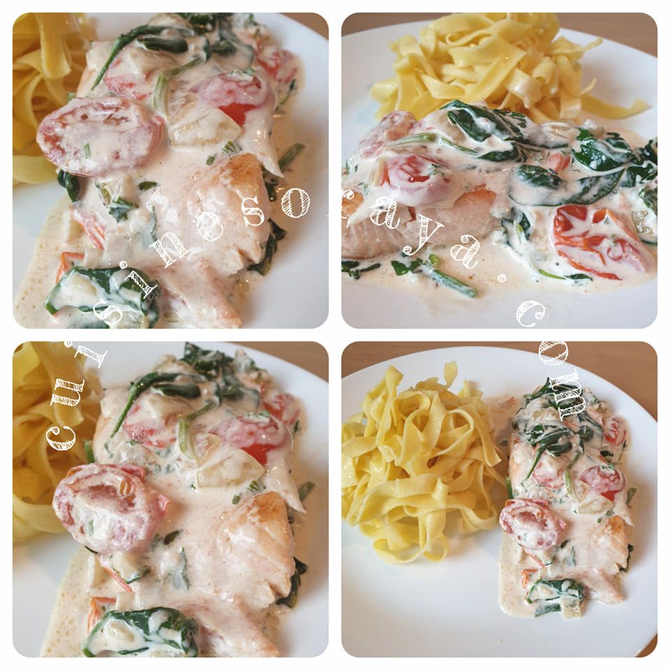 Saumon à la Toscane