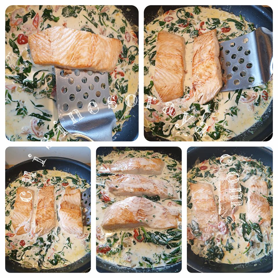 Saumon à la Toscane