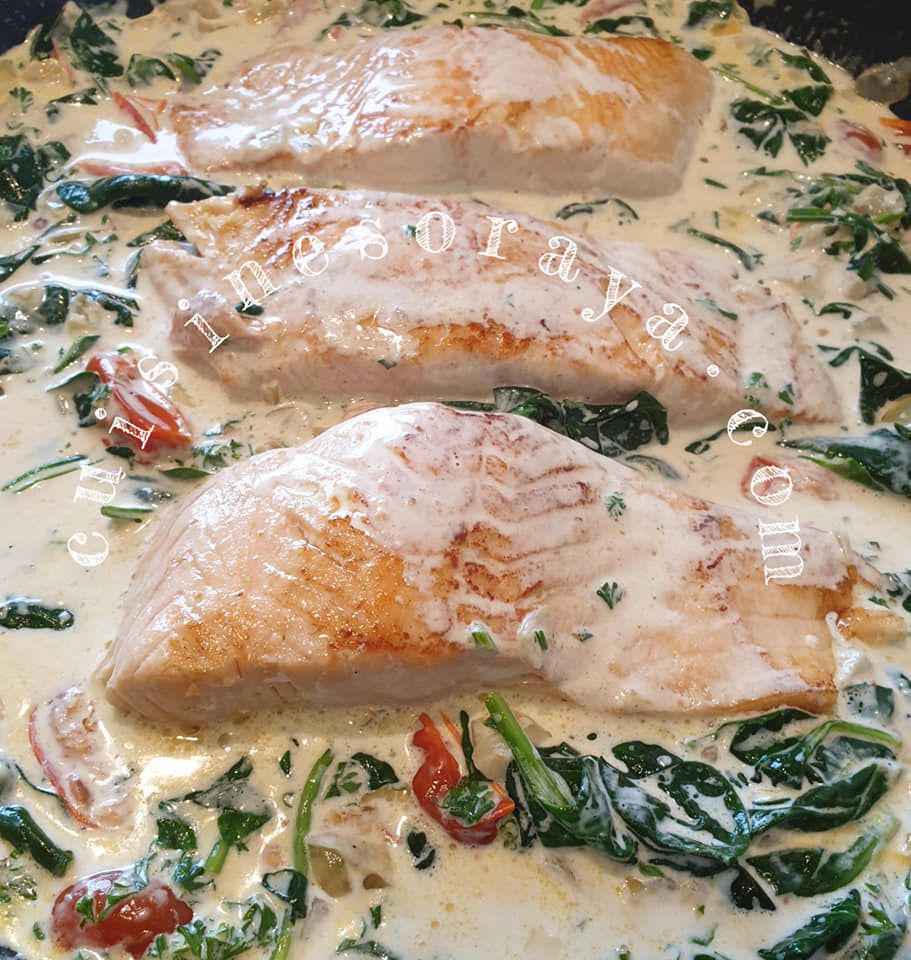 Saumon à la Toscane