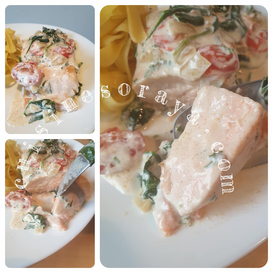 Saumon à la Toscane