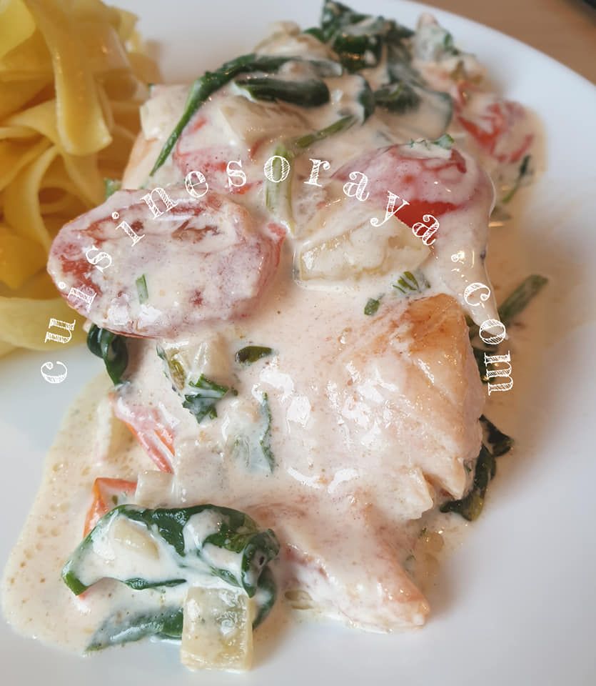 Saumon à la Toscane